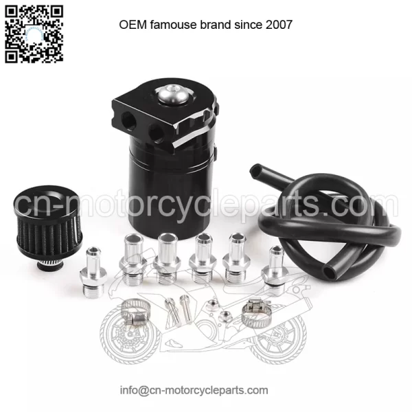 05026 Oil Breather Pot # Black
