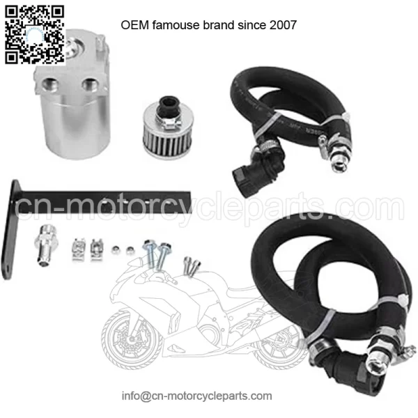 05030 oil breather with air filter # silver