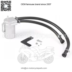 05032 Engine Oil Breather Pot # Silver