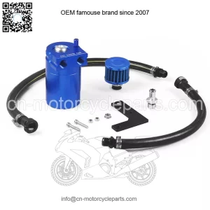 05032 Engine Oil Breather Pot with Air Filter # Blue