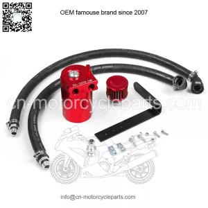 05033 Engine Oil Breather Pot with Air Filter # Red