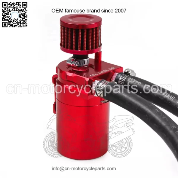 05033 Engine Oil Breather Pot with Air Filter # Red - Image 4