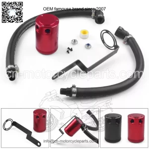 05034 Engine Oil Breather Pot # Red