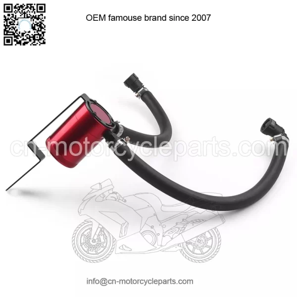 05034 Engine Oil Breather Pot # Red - Image 5