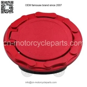 07-18JK Wrangler fuel tank cap#red