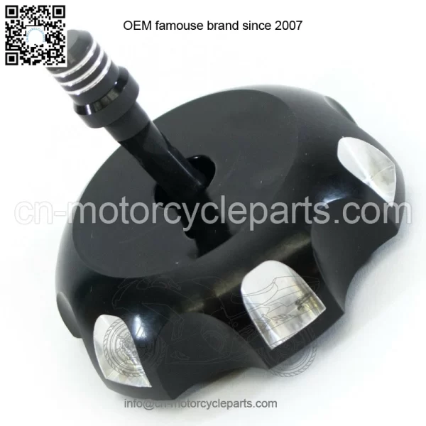 TRX 450R TRX450R  400EX 400X Billet Gas Cap  Black 408 T6 B
