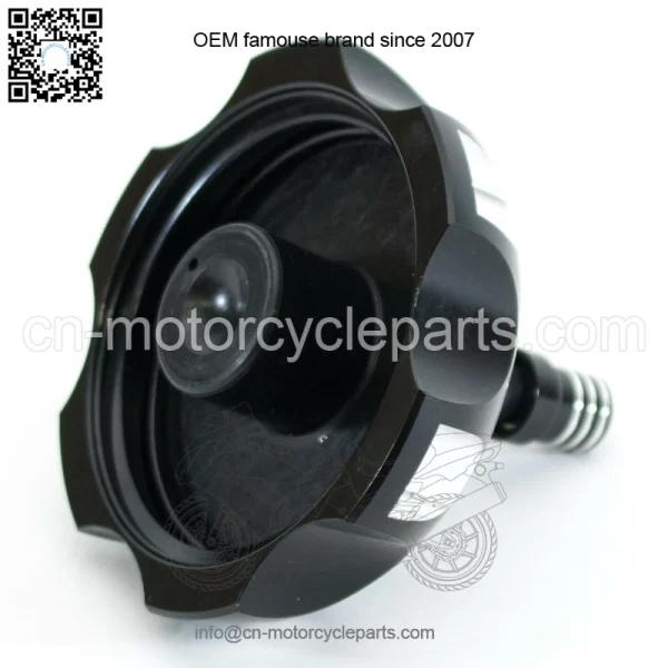 TRX 450R TRX450R  400EX 400X Billet Gas Cap  Black 408 T6 B - Image 2