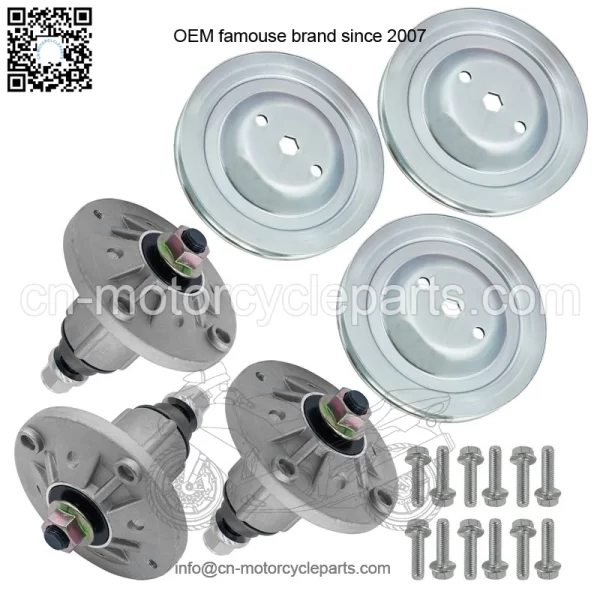 Deck Spindle & Pulley for John Deere 190C D170 E180 G110 LA150 LA175 S180 54"
