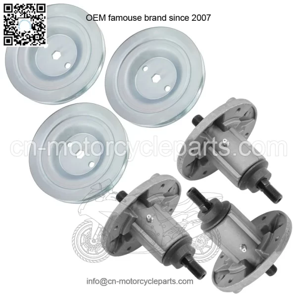Deck Spindle & Pulley for John Deere 190C D170 E180 G110 LA150 LA175 S180 54" - Image 4