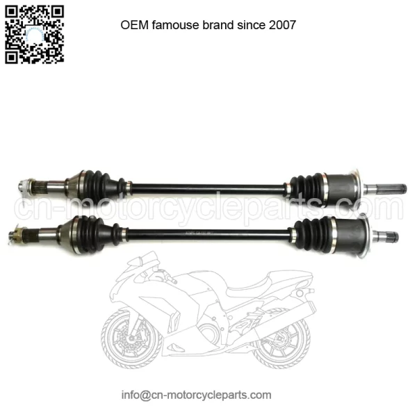 Pair of Front Axles for Can-Am Maverick 1000 2013-2018 705401873 705401874 - Image 2