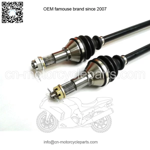 Pair of Front Axles for Can-Am Maverick 1000 2013-2018 705401873 705401874 - Image 3