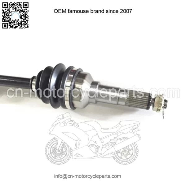 Front Axle & Bearing Kit for Yamaha Big Bear 400 4x4 2002-2006 - Image 3