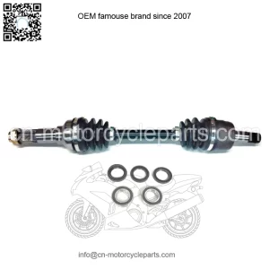 Front Axle & Bearing Kit for Yamaha Big Bear 400 & Grizzly 350/450 IRS