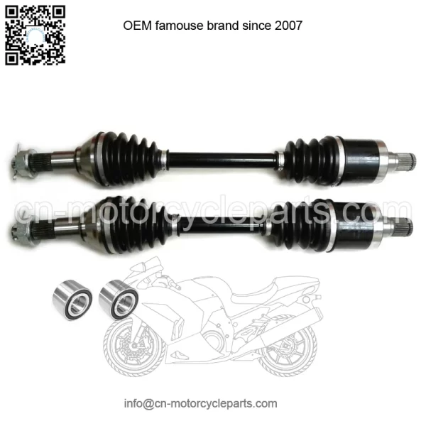 Rear Axle Pair with Bearings for Can-Am Outlander 450 570 2015-2021 - Image 2