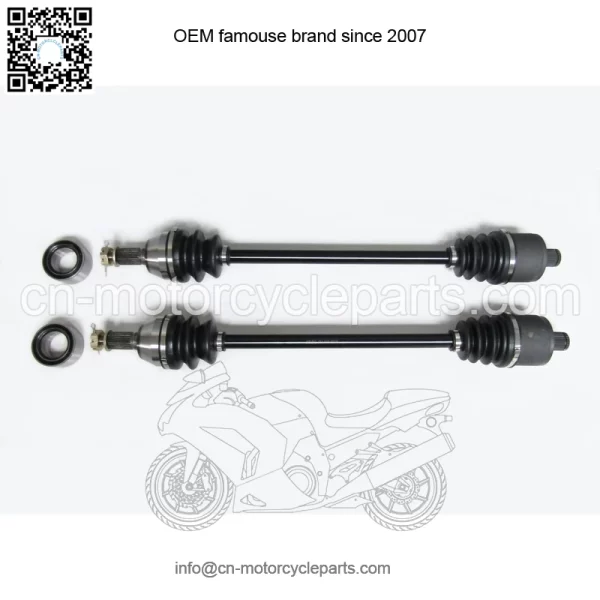 Set of Rear Axles & Wheel Bearings for Polaris RZR XP XP 4 1000 14-15 - Image 2