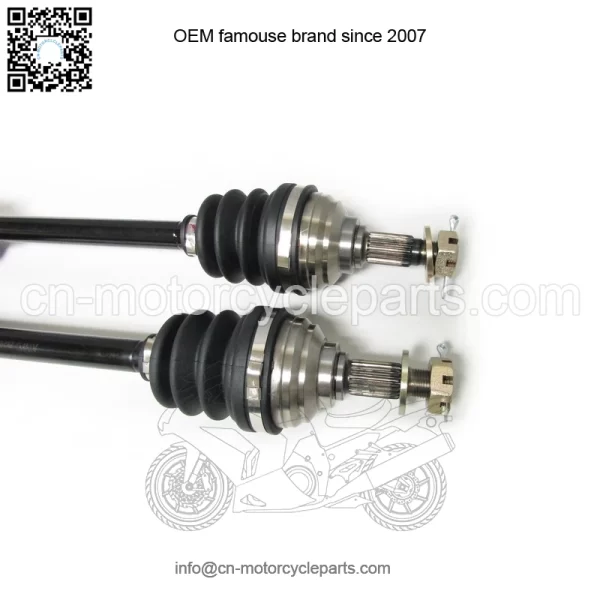 Pair of Front CV Axles for Arctic Cat 650 V2 2004 - Image 3