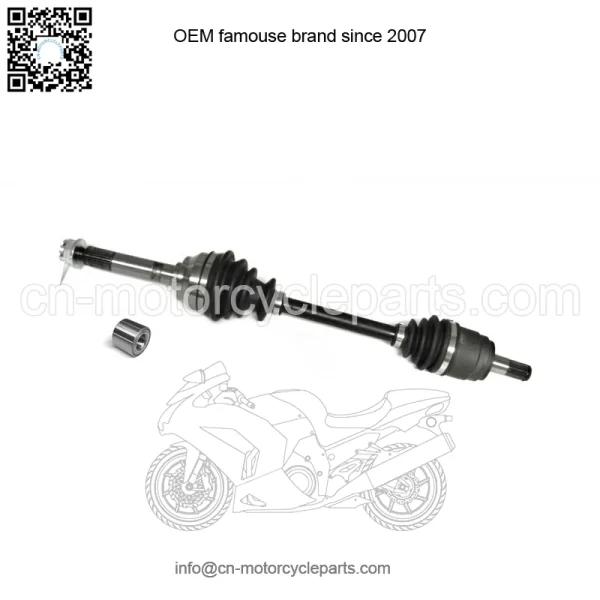 Front Axle & Wheel Bearing for Kawasaki 4x4 Mule 610 & Mule SX 2005-2021 - Image 2