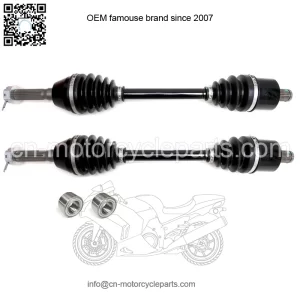 Pair of Front Axles & Bearings for Polaris Sportsman 450 & 570 2018-2023