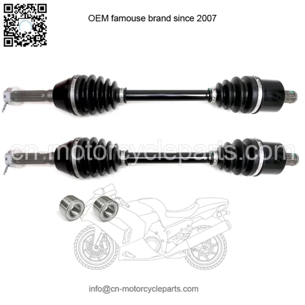 Pair of Front Axles & Bearings for Polaris Sportsman 450 & 570 2018-2023