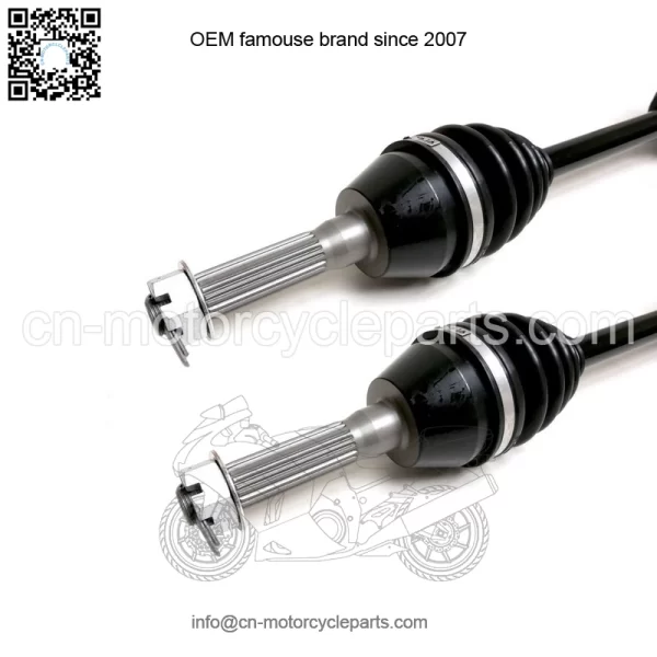 Pair of Front Axles & Bearings for Polaris Sportsman 450 & 570 2018-2023 - Image 3