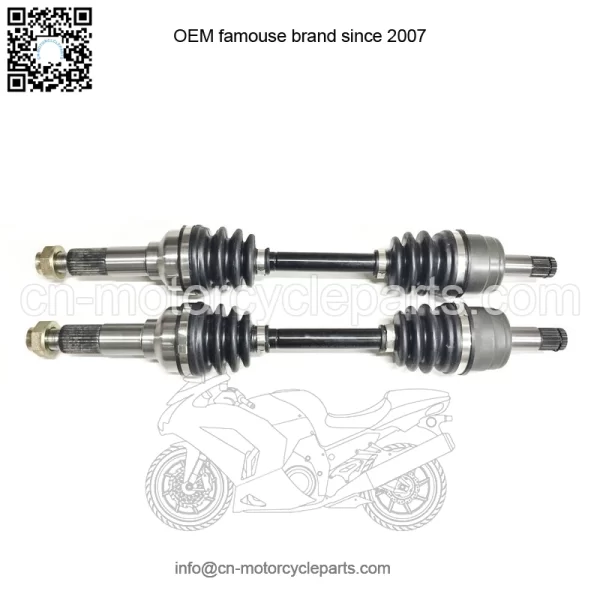 Pair of Front Axles for Yamaha Big Bear 400 & Grizzly 340 450 IRS 4x4 - Image 2