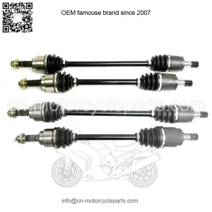 Set of CV Axles for Honda Big Red 700 2009-2013 UTV