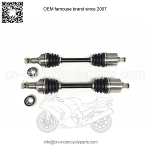 Set of Rear Axles & Wheel Bearings for Arctic Cat Wildcat Trail 700 14-20
