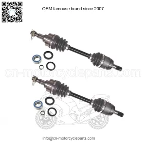 Front CV Axles & Wheel Bearing Kits for Honda Rancher 350 400 420 4x4