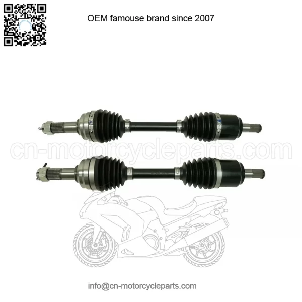 Front Axle Pair for Honda Rancher IRS 20-24, 44350-HR6-B01, 44250-HR7-AK1