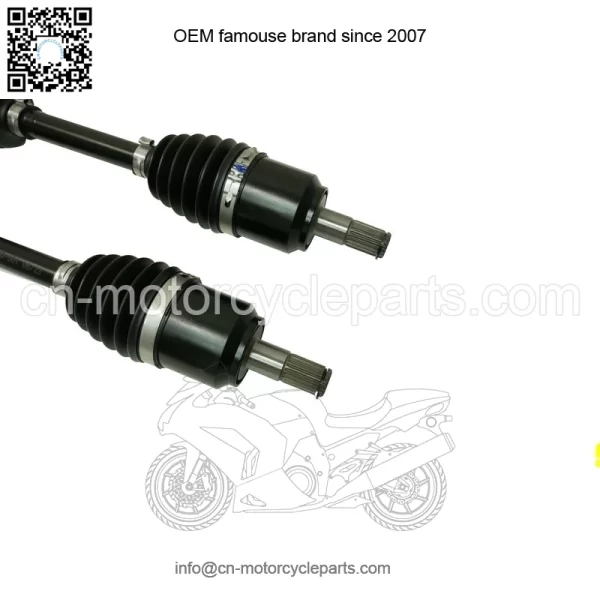Front Axle Pair for Honda Rancher IRS 20-24, 44350-HR6-B01, 44250-HR7-AK1 - Image 3