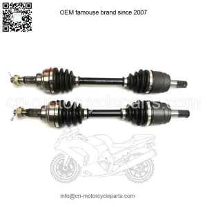 Pair of Front CV Axles for Honda Foreman 400 1995-2001