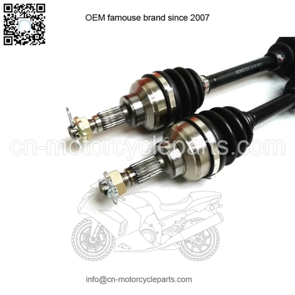 Pair of Front CV Axles for Honda Foreman 400 1995-2001 - Image 3