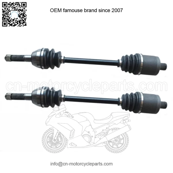 Pair of Rear CV Axles for Polaris Ranger 500 570 & ETX, 1333069