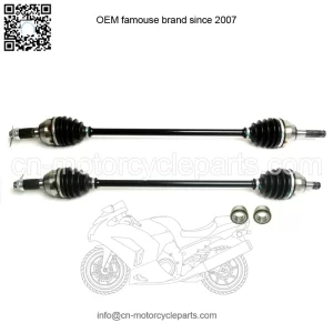 Front Axles with Bearings for Can-Am Maverick X3 XRS, 705401829, 705401830