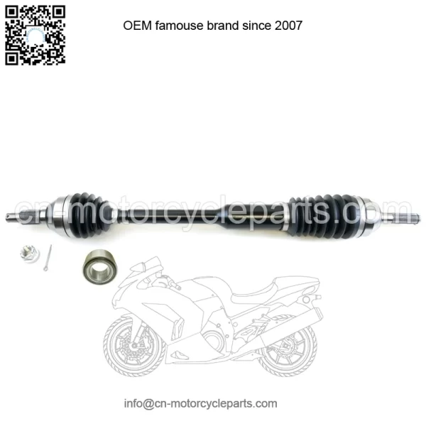 Axles Front Left with Bearing for Can-Am 64" Maverick X3, 705402097 - Image 2
