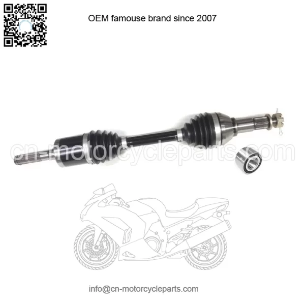 Front Right Axle & Wheel Bearing for Can-Am Outlander Renegade 500 650 800 1000 - Image 2