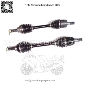 Front Axle Pair for Honda Foreman 500 Rubicon 500 & Rincon 680 2008-2009 4x4