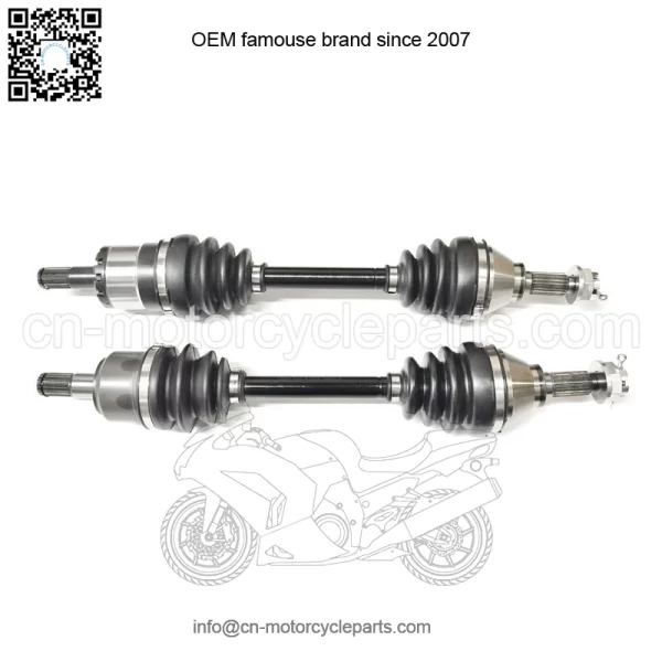 Pair of Front Axles for Kawasaki Brute Force 750 2008-2011 - Image 2