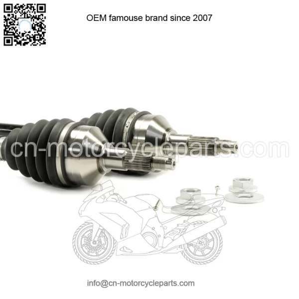 Pair of Front CV Axles for Kawasaki Teryx4 750/800 & Teryx 800 2012-2021 - Image 3