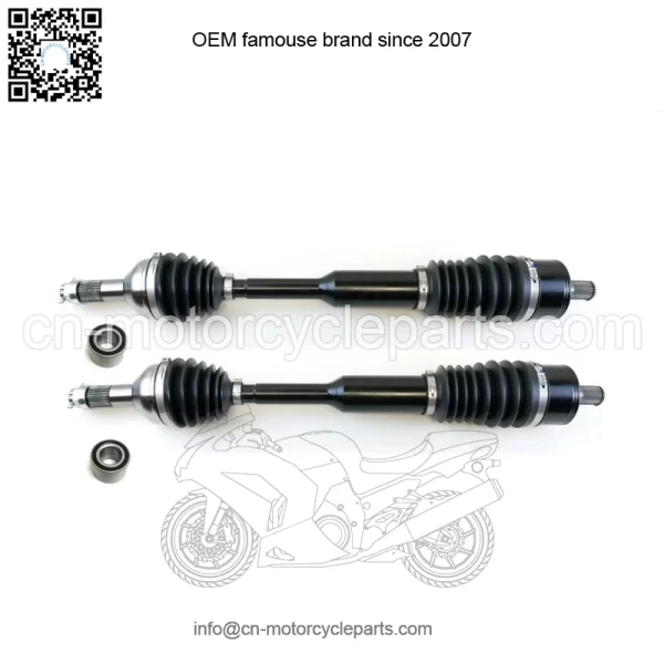 Axles Rear Axle Pair with Bearings for Can-Am Defender UTV, 705502406 - Image 2