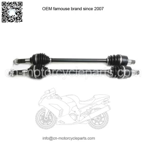 Front Axle Pair for Kawasaki Mule PRO FX FXR FXT DX DTX, 59266-0710