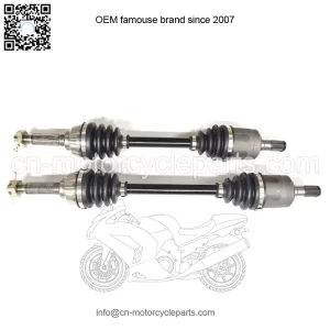 Pair of Front CV Axles for Suzuki Vinson 500 2003-2007