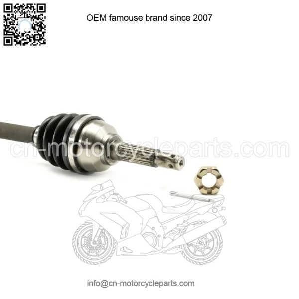 Pair of Front CV Axles for Suzuki Vinson 500 2003-2007 - Image 3