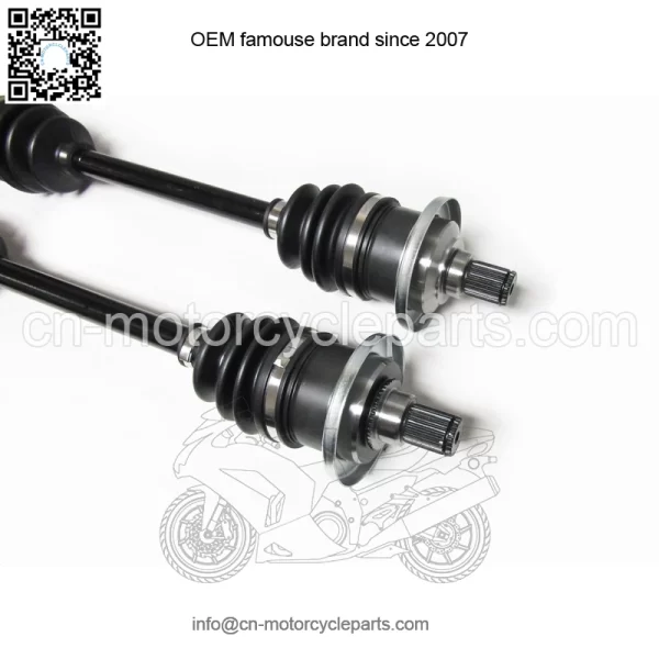 Set of Front Axles & Bearings for Arctic Cat 450 500 550 650 700 1000 - Image 3