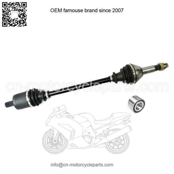 Front Axle & Bearing for Cub Cadet Volunteer 4x4 06-20, 911-04071A - Image 2