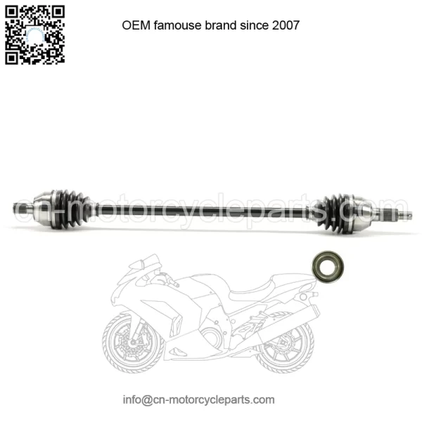 Front CV Axle with Bearing for Can-Am Maverick X3 72" Turbo, 705402048 - Image 2