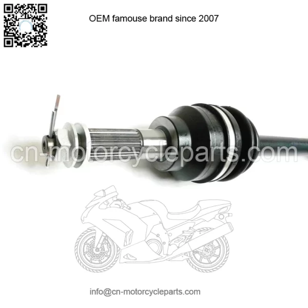 Rear Left Axle & Bearing for Kawasaki Mule PRO FX DX, 59266-0049 - Image 3