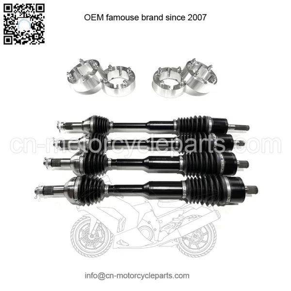 Axles Set with 2" Spacers for Can-Am Defender HD8 & HD10 UTV - Image 2