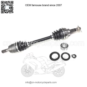 Front Right Axle with Wheel Bearing Kit for Honda Foreman / Rubicon / Rincon