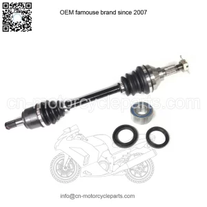 Front Right Axle & Wheel Bearing Kit for Kawasaki Brute Force 650i & 750i